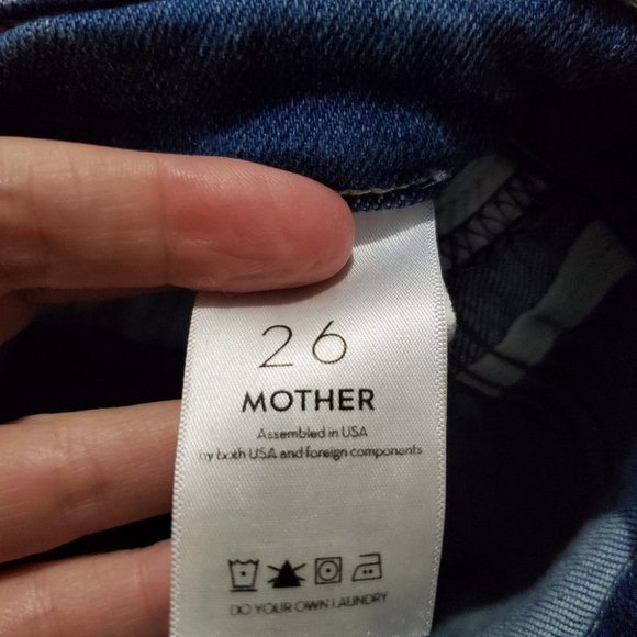 MOTHER Blue Flare & Wide Leg Jeans - Picture 10 of 16